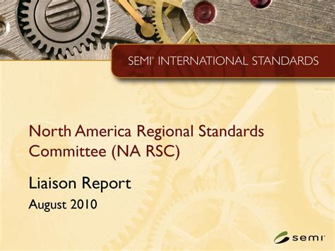 Regional Standards Committee .